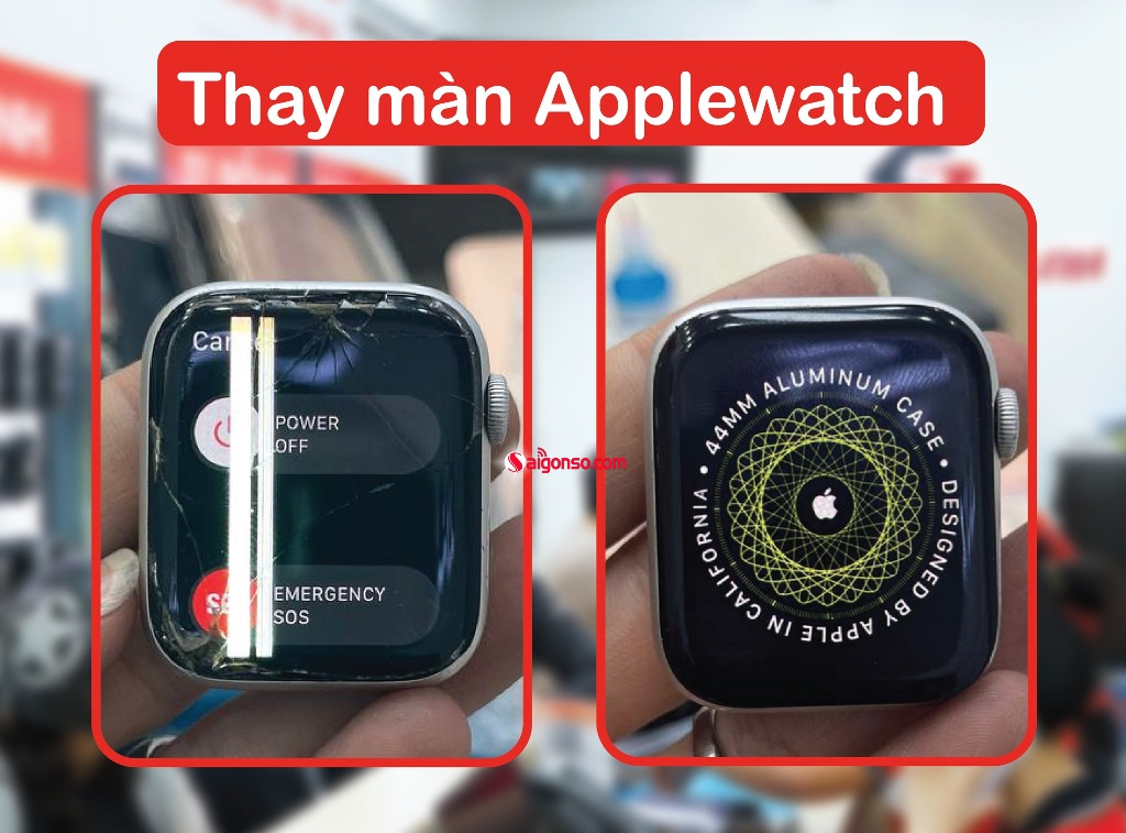 thay màn hình apple watch